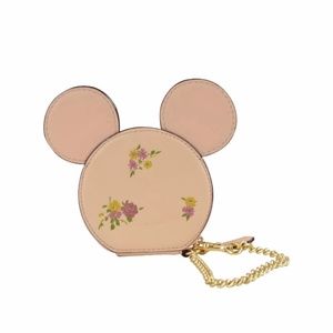 Coach X Disney Minnie Mouse Pink Coin Purse